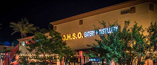 Exterior of OHSO Eatery & Distillery