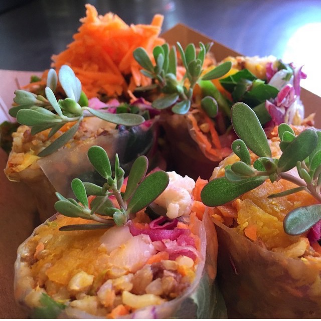 Wraps with fun garnishing