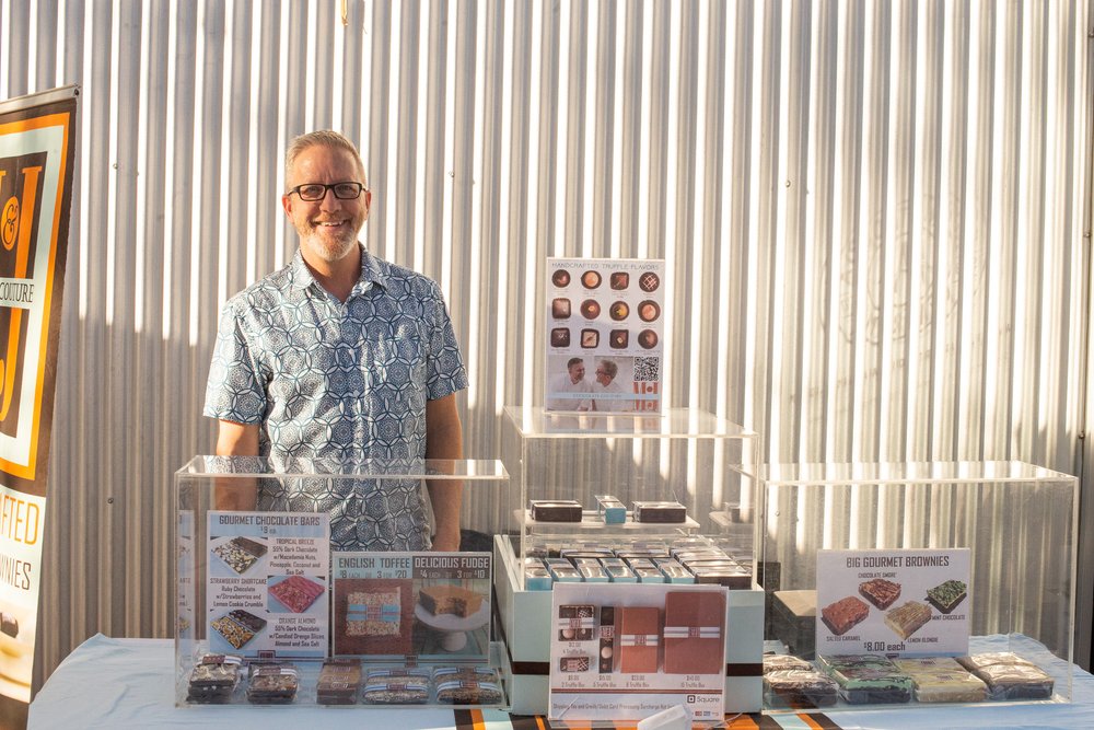 Vendor at Farmers Market
