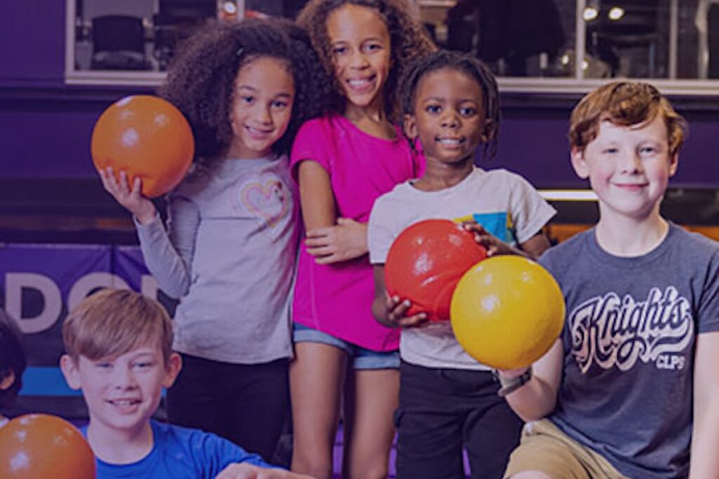 Young patrons at Altitude Trampoline Park