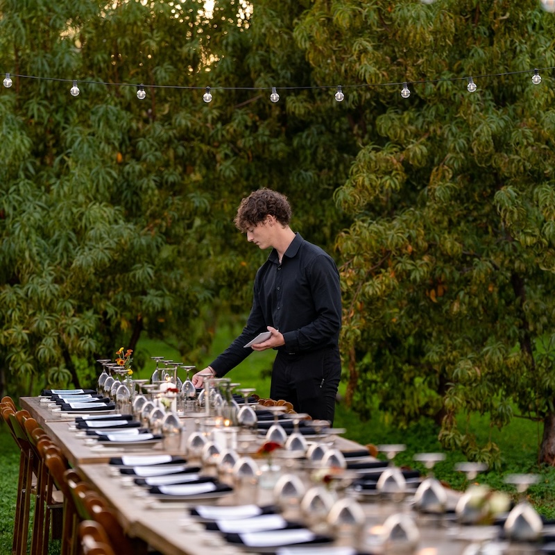 Agritopia Community Dinner Table Setting