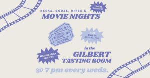 Beers, Booze, Bites & Movie Nights