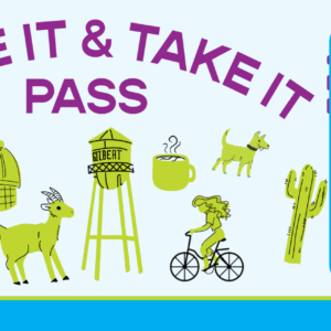 Discover Gilbert Make It & Take It Pass Bandwango Header
