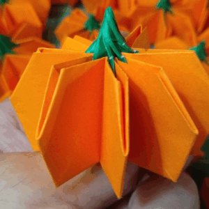 Origami Pumpkin