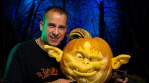 Live Pumpkin Carving with Ray Villafane