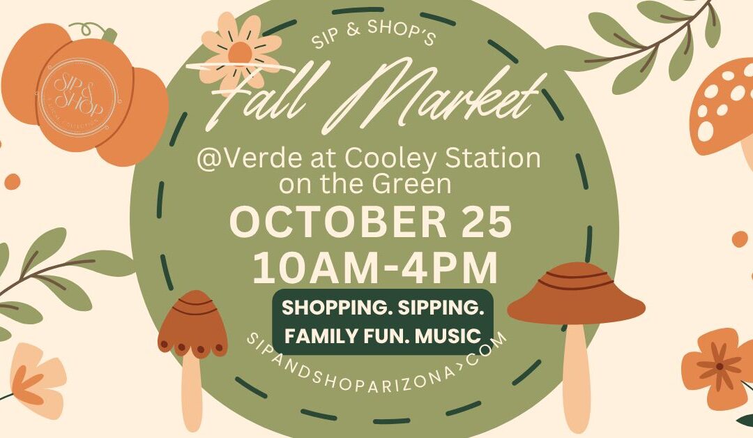 Sip & Shop’s Fall Market