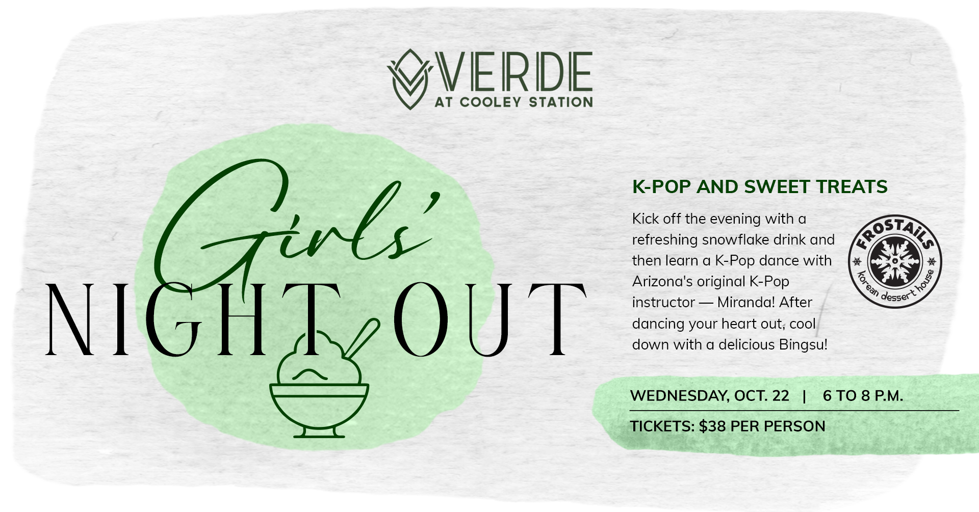 Verde Girls Night 102225 Frostails Event