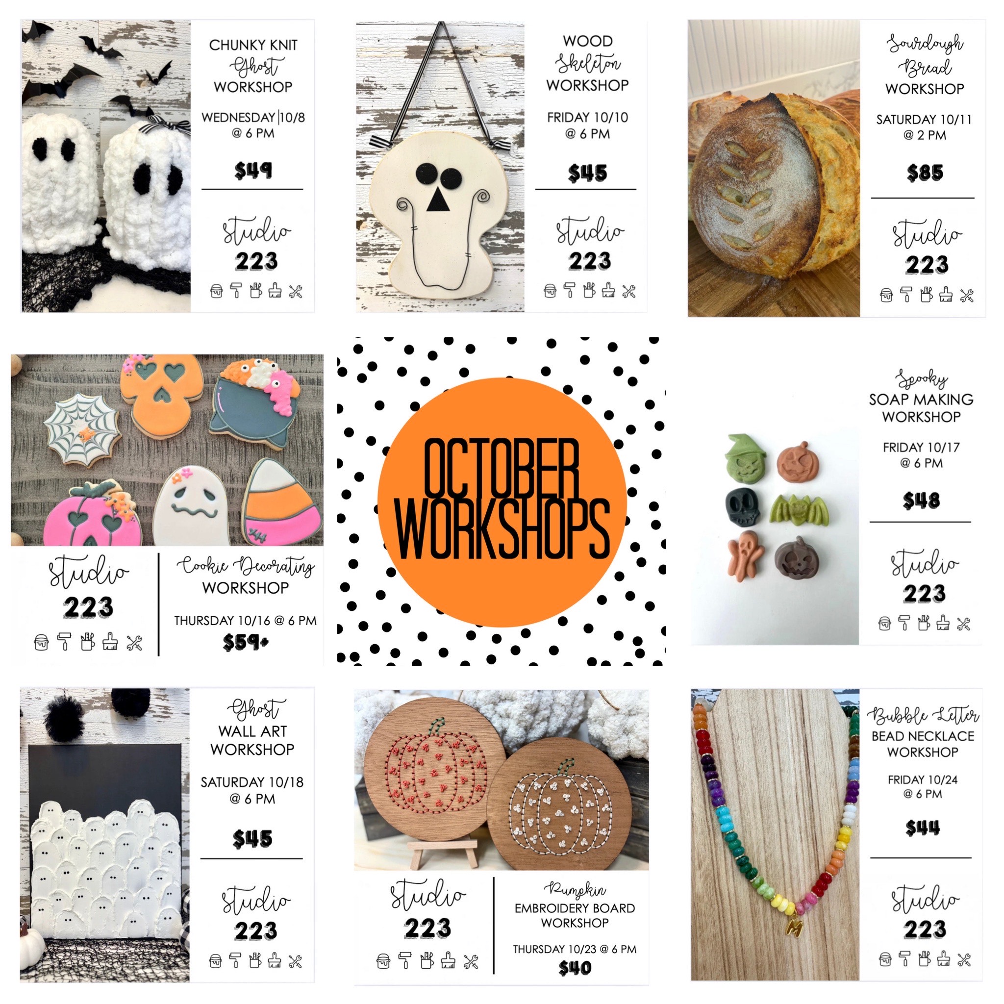 October Workshops