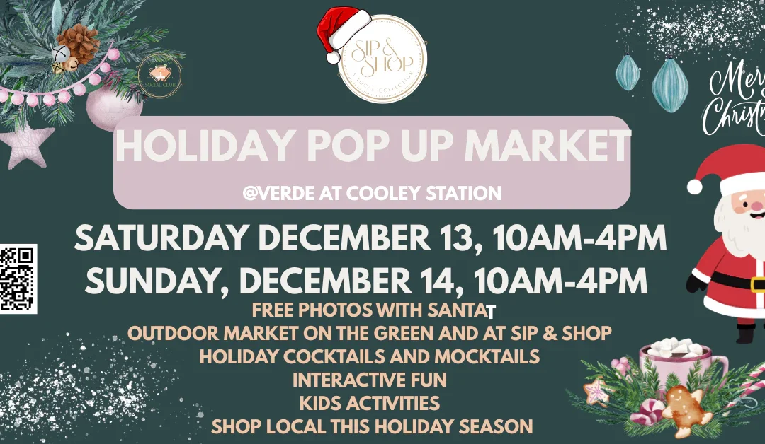 Ho Ho Holiday Market on the Green/@Sip & Shop