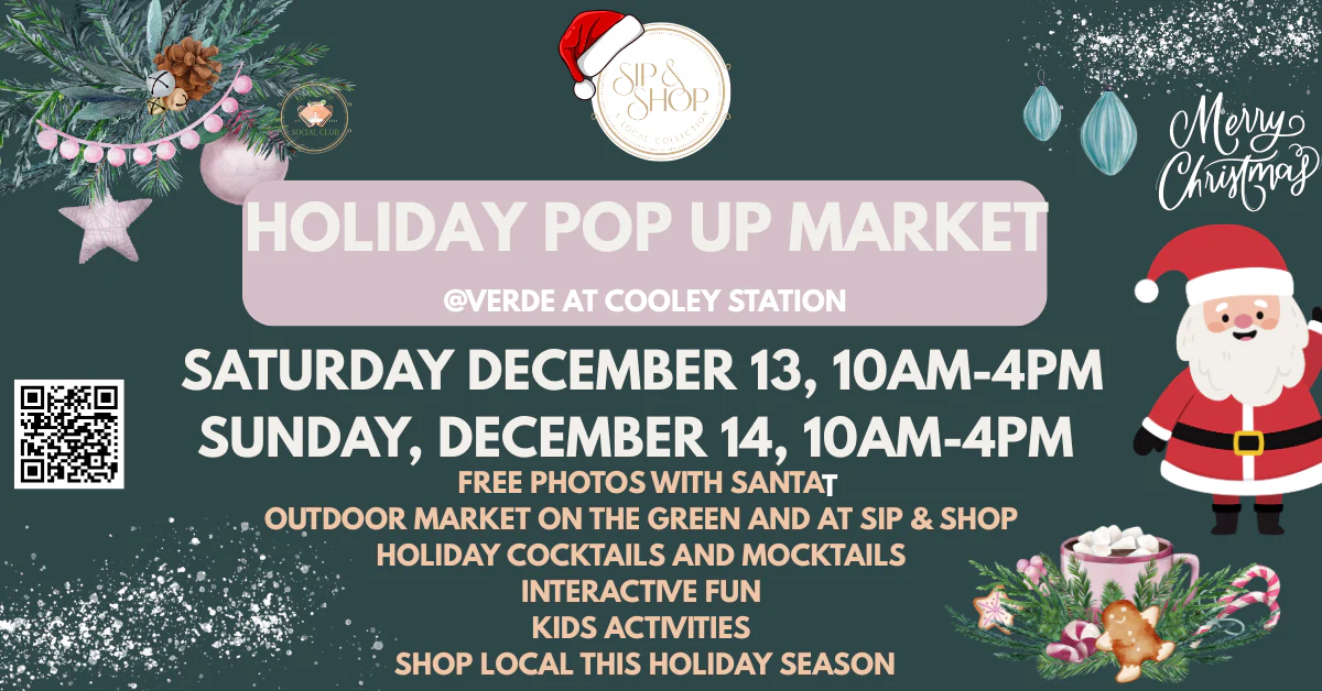 Tis The Season At Sip Shop Cover Facebook Ad