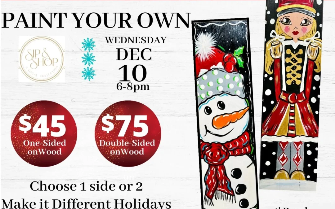 Paint your Own Porch Signs