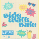 Sidewalk Sale Flyer