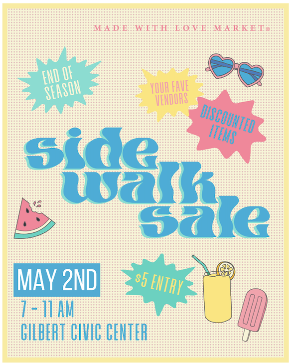 Sidewalk Sale Flyer