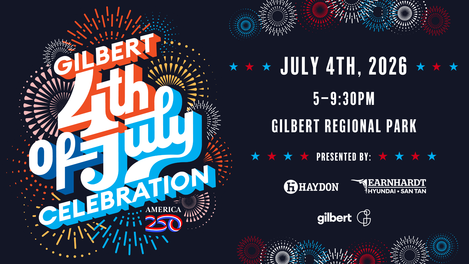 Gilbert's 4th of July at Celebration at Gilbert Regional Park