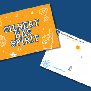 Gilbert Has Spirit Postcard