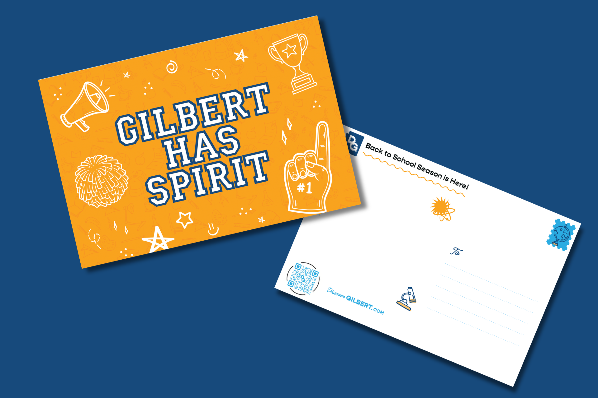 Gilbert Has Spirit Postcard