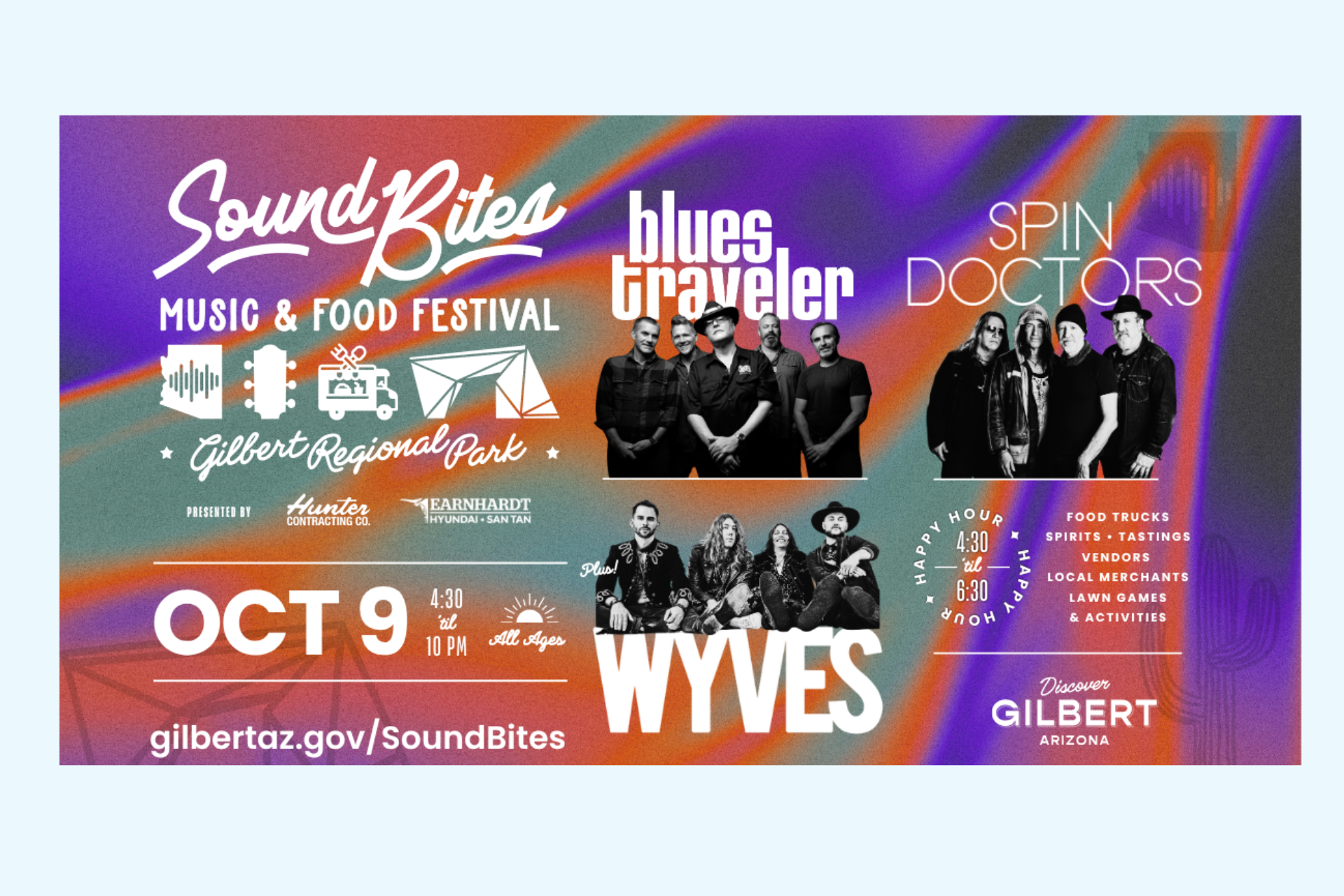 Sound Bites Food & Music Festival Graphic