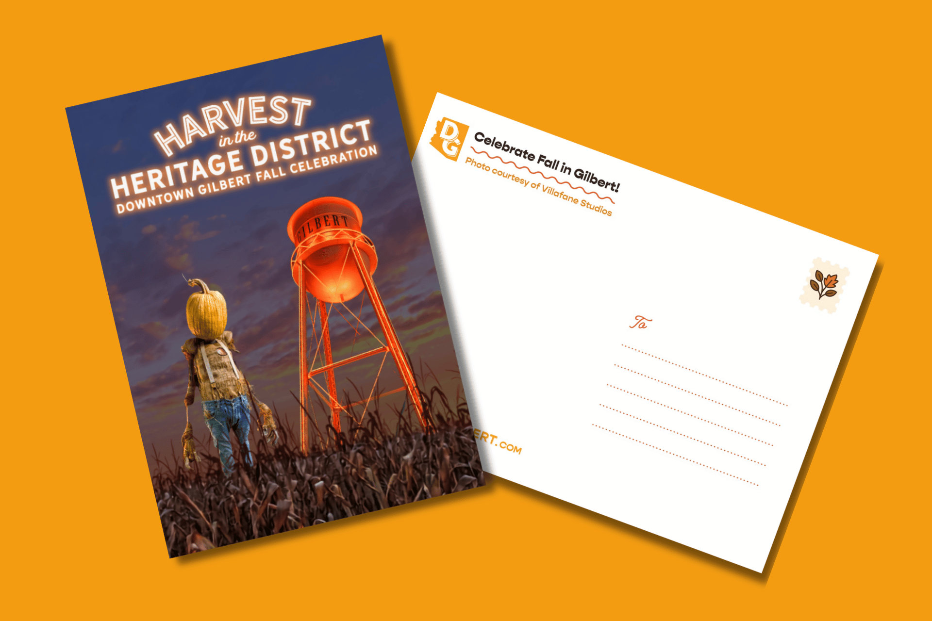 Harvest Postcard